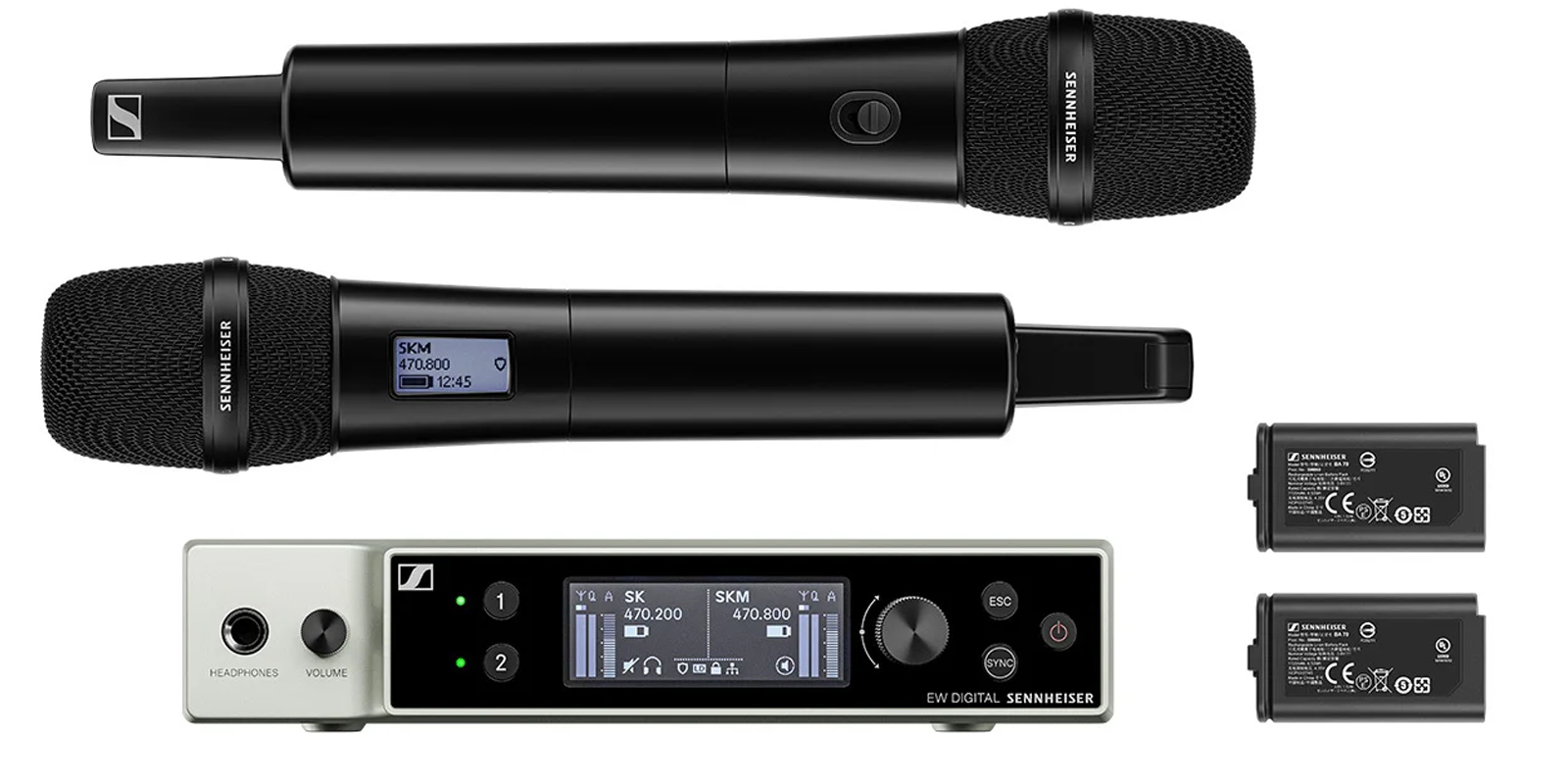 Micrófono Inalámbrico de mano para estudio - EW 100 G4-835-S